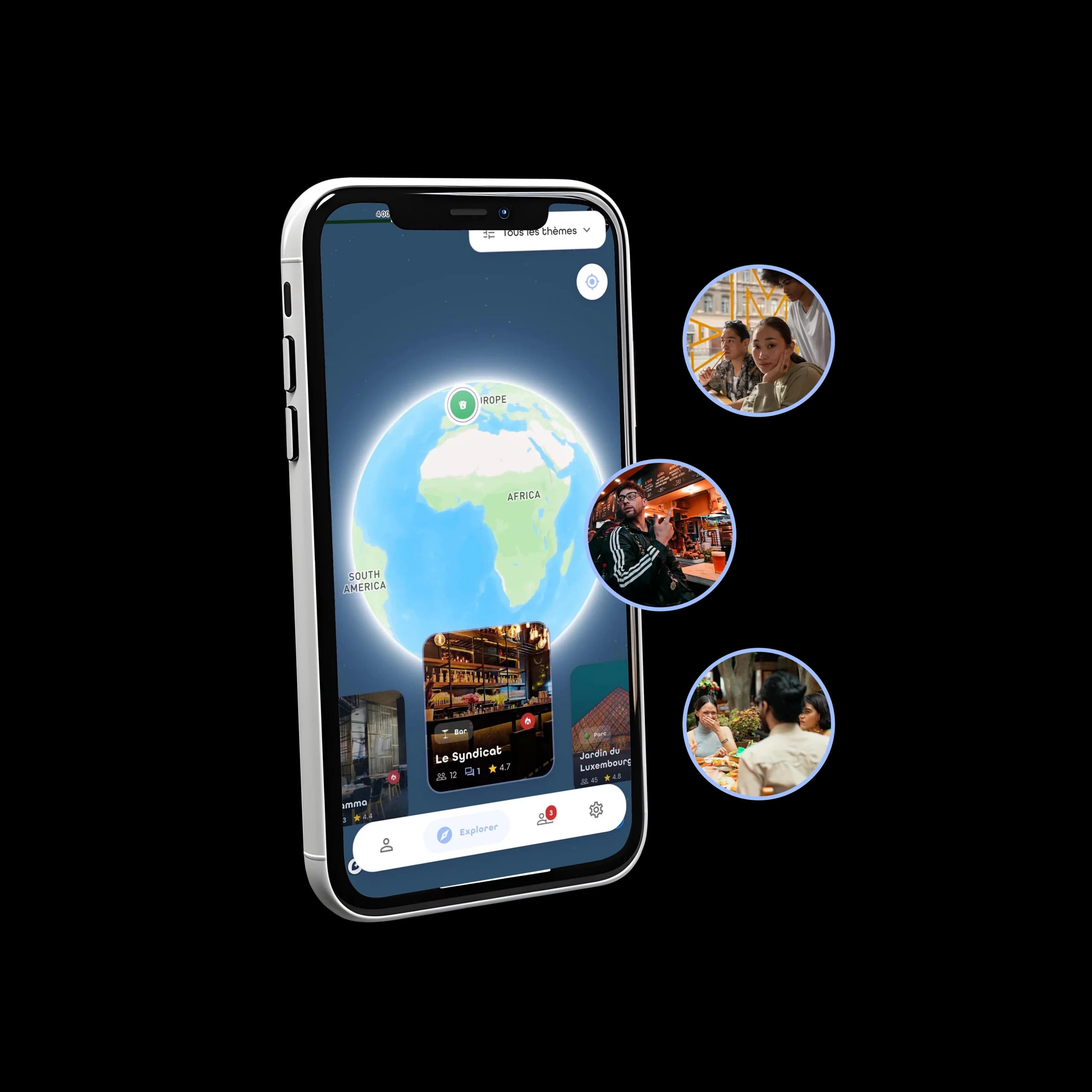 Aperçu de l’application OnYuu